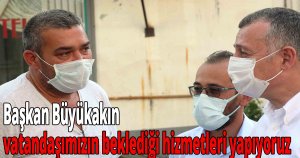  Başkan Büyükakın, 'Sahte gündemlerin değil vatandaşımızın beklediği hizmetleri yapıyoruz'