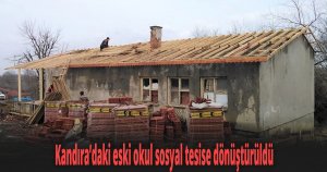 Kandıra’daki eski okul sosyal tesise dönüştürüldü