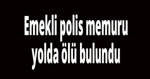 Emekli polis memuru yolda ölü bulundu