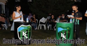 Kocaelispor Bilgi Yarışması doludizgin devam ediyor