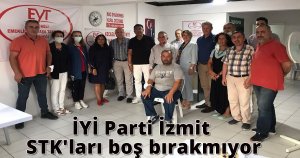 İYİ Parti İzmit STK'ları boş bırakmıyor