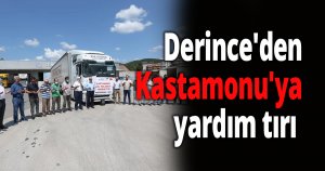 Derince'den Kastamonu'ya yardım tırı