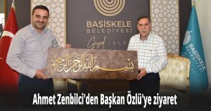 Ahmet Zenbilci'den Başkan Özlü'ye ziyaret