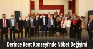 Derince Kent Konseyi’nde Nöbet Değişimi