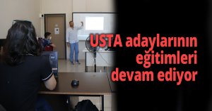 USTA adaylarının eğitimleri devam ediyor