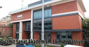 İzmit Sanat Akademisi 1 Ekim’de başlıyor
