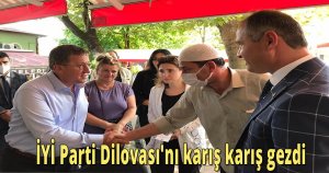 İYİ Parti Dilovası'nı karış karış gezdi