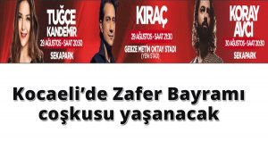  Kocaeli’de Zafer Bayramı coşkusu yaşanacak