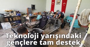Teknoloji yarışındaki gençlere tam destek