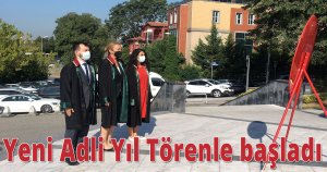 Yeni adli yıl törenle başladı