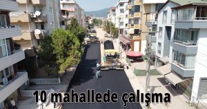 Derince Yavuz sultan mahallesinde üst yapı çalışmaları yapılıyor