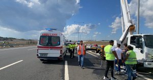 Kuzey Marmara Otoyolu’nda feci kaza