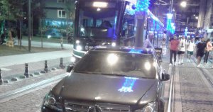 Tramvay yoluna park eden araçlara ceza