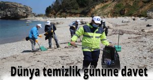 Dünya temizlik gününe davet