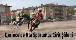 Derince’de Ata Sporumuz Cirit Şöleni