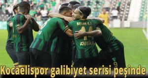 Kocaelispor galibiyet serisi peşinde 