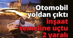  Otomobil yoldan çıktı