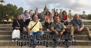 Derinceli Öğretmenler İspanya’da Eğitime Katıldı