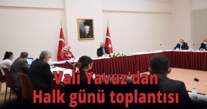 Vali Yavuz'un halk günleri devam ediyor