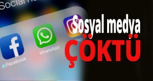 Sosyal medya çöktü