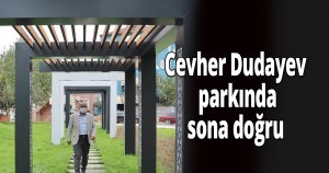 Cevher Dudayev parkında sona doğru