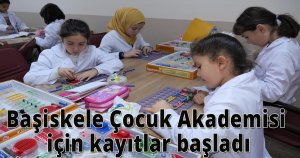 Başiskele Çocuk Akademisi için kayıtlar başladı