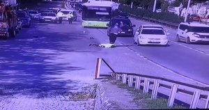 Polisi sürükleyen otomobil CHP'li başkan yardımcısının çıktı