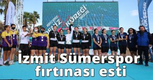 İzmit Sümerspor fırtınası esti