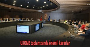UKOME toplantısında önemli kararlar
