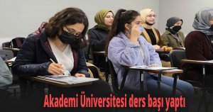 Büyükşehir’in Akademi Üniversitesi ders başı yaptı