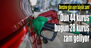 Benzine gün aşırı büyük zam!