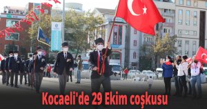 Kocaeli'de 29 Ekim coşkusu