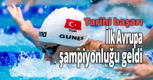 İlk Avrupa şampiyonluğu geldi