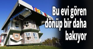 Bu evi gören dönüp bir daha bakıyor
