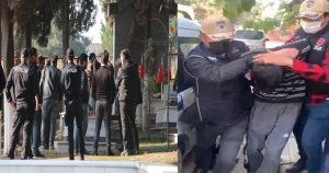 Şehidin mezarına çirkin saldırının zanlısı adliyeye sevk edildi