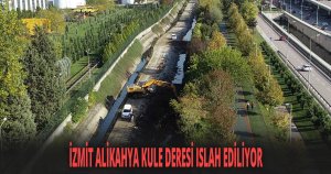İZMİT ALİKAHYA KULE DERESİ ISLAH EDİLİYOR