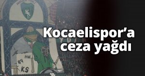  Kocaelispor’a ceza yağdı