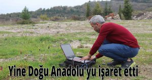 Düzce depremini yorumlayan araştırmacı, yine Doğu Anadolu'yu işaret etti 