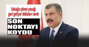 Bakan Koca, o iddialara son noktayı koydu