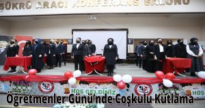 Öğretmenler Günü’nde Coşkulu Kutlama