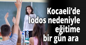 Kocaeli’de lodos nedeniyle eğitime bir gün ara 