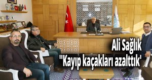 Ali Sağlık ''Kayıp kaçakları azalttık'