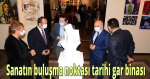 Sanatın buluşma noktası tarihi gar binası