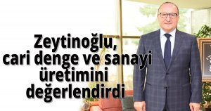 Zeytinoğlu, cari denge ve sanayi üretimini değerlendirdi