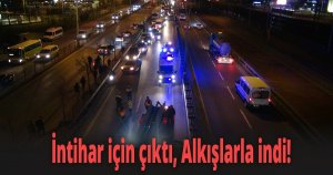 İntihar etmek için çıktı