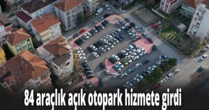 Gölcük’te yapılan otoparktan vatandaş çok memnun