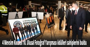 4 Mevsim Kocaeli 10. Ulusal Fotoğraf Yarışması ödülleri sahiplerini buldu