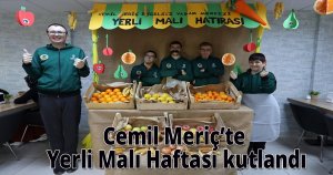 Cemil Meriç’te Yerli Malı Haftası kutlandı