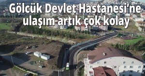 Gölcük Devlet Hastanesi’ne ulaşım artık çok kolay
