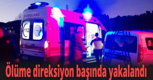 Ölüme direksiyon başında yakalandı